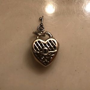 Pandora love you lock charm